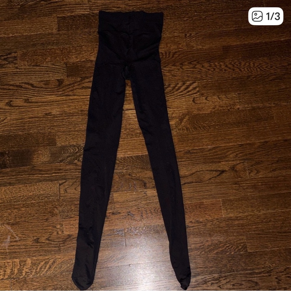 Aritzia Black Hosiery